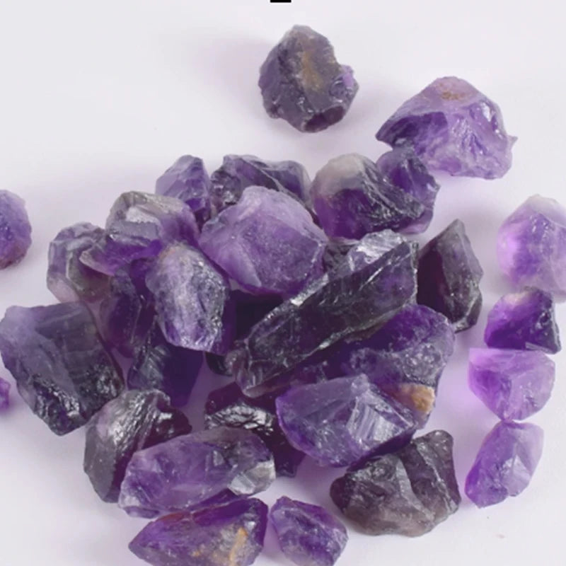 50g Bulk Raw Stone Dark Amethyst