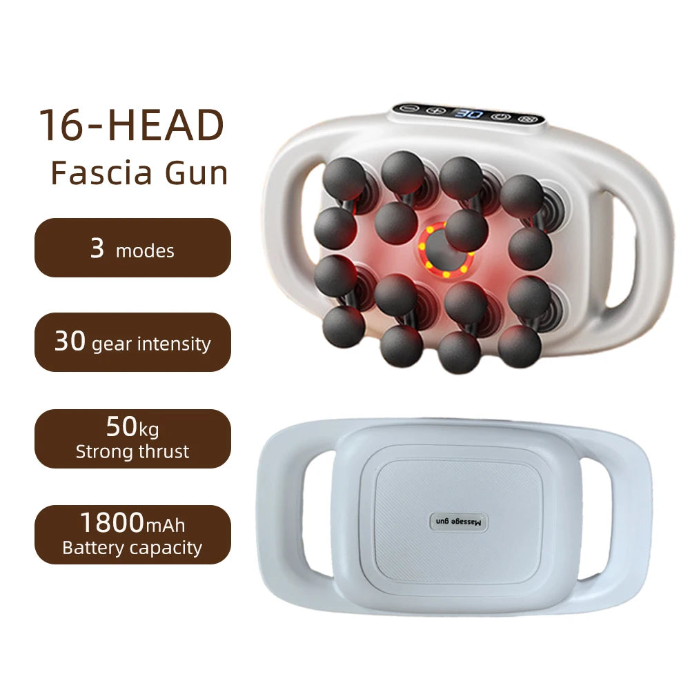 42-Heads Fascia Gun High-Frequency Vibration