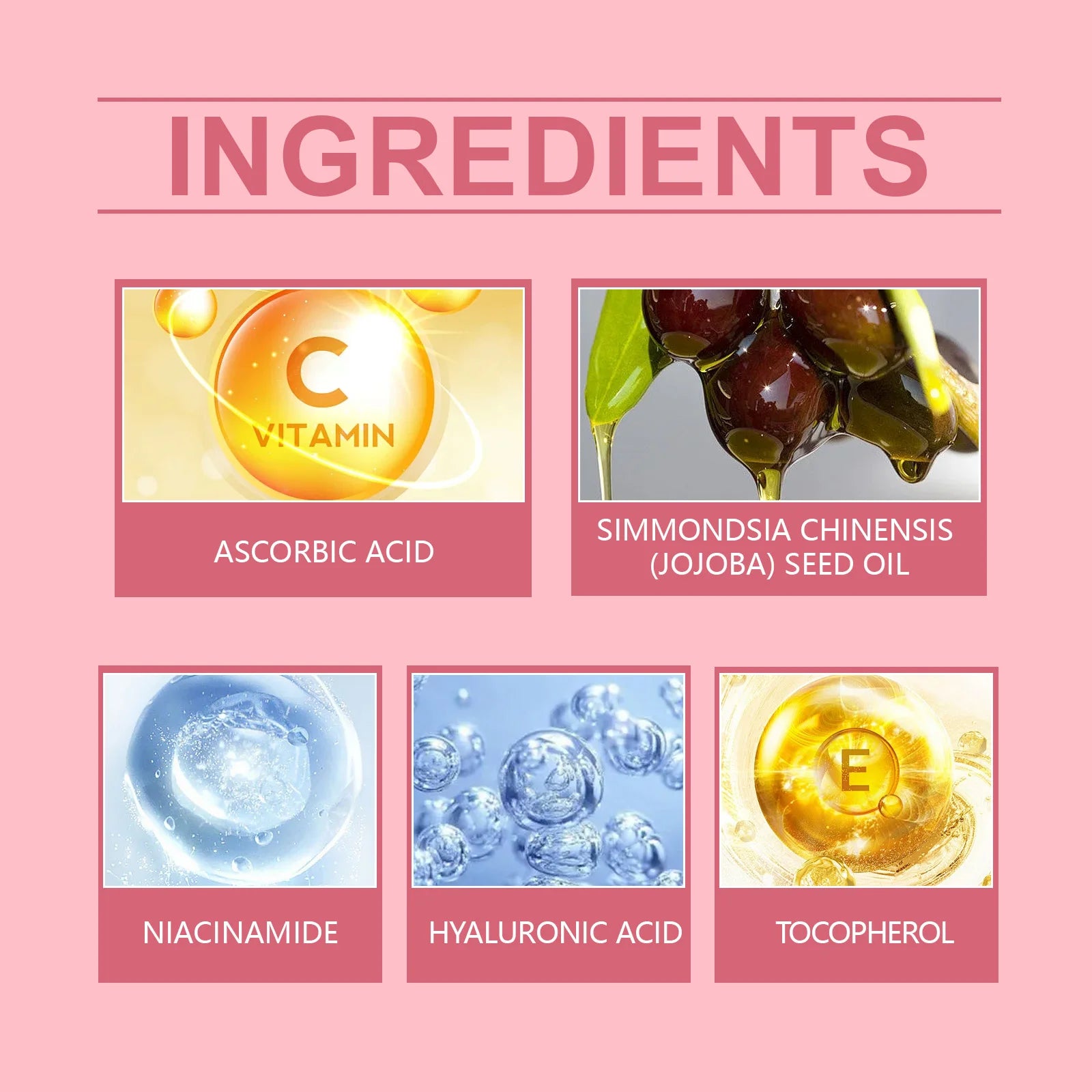 60Pcs Hyaluronic Acid Capsules Essence