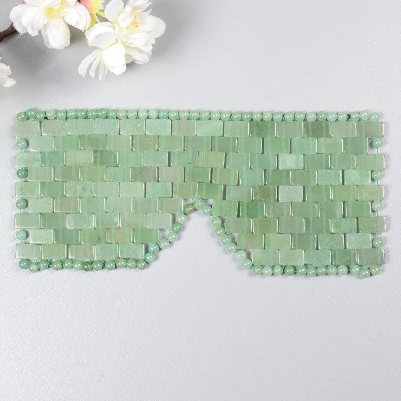 Rose Quartz Cooling Eye Mask Natural Jade