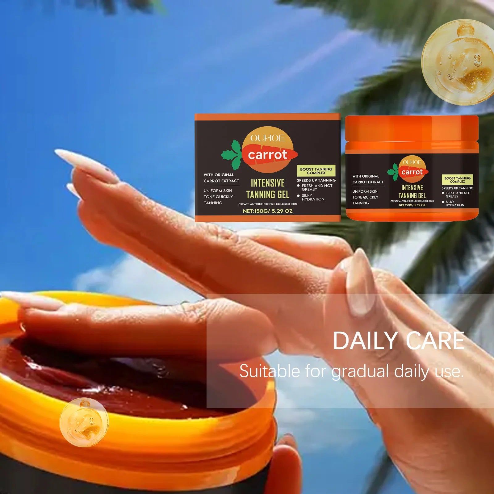 Carrot Tanning Gel