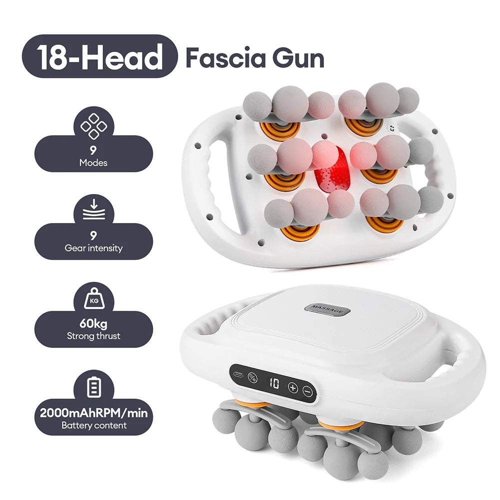 42-Heads Fascia Gun High-Frequency Vibration