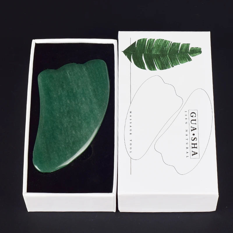 Jade Gua Sha Tool Box Set Care