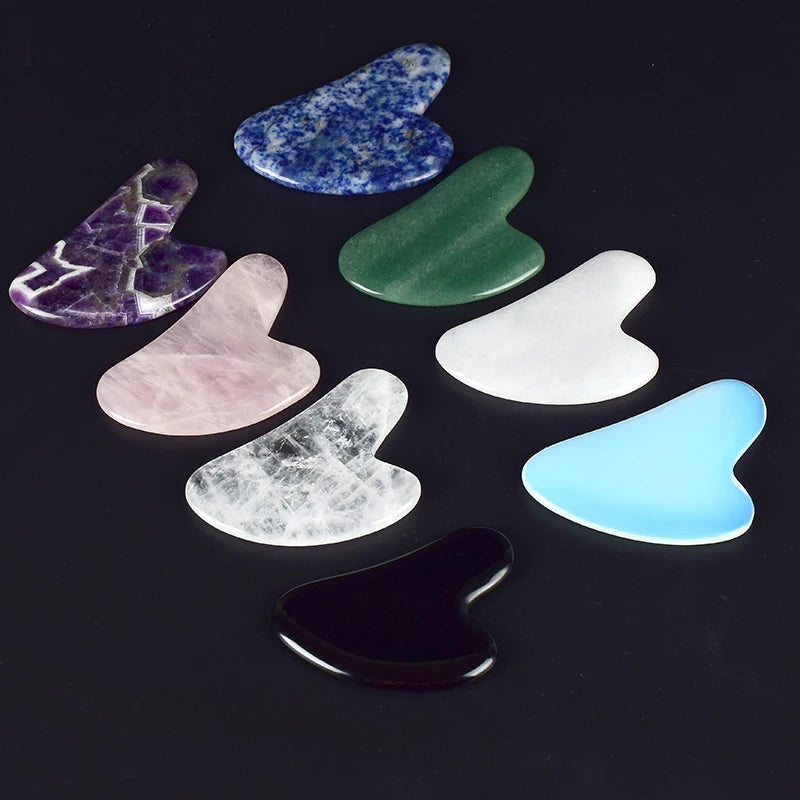 Wholesale Jade Guasha Tool Care Face Massager