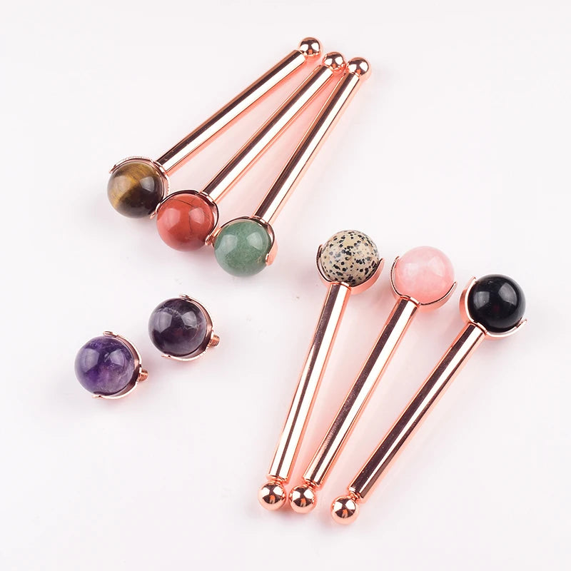 25 MM Natural Stone Ball Face Roller