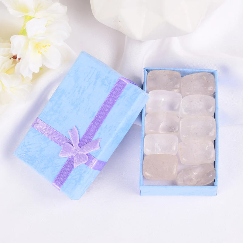 10 Pcs /Set Natural Tumbled Stone