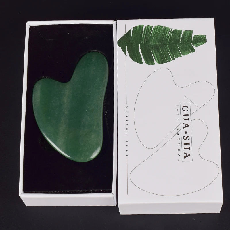 Wholesale Jade Guasha Tool Care Face Massager