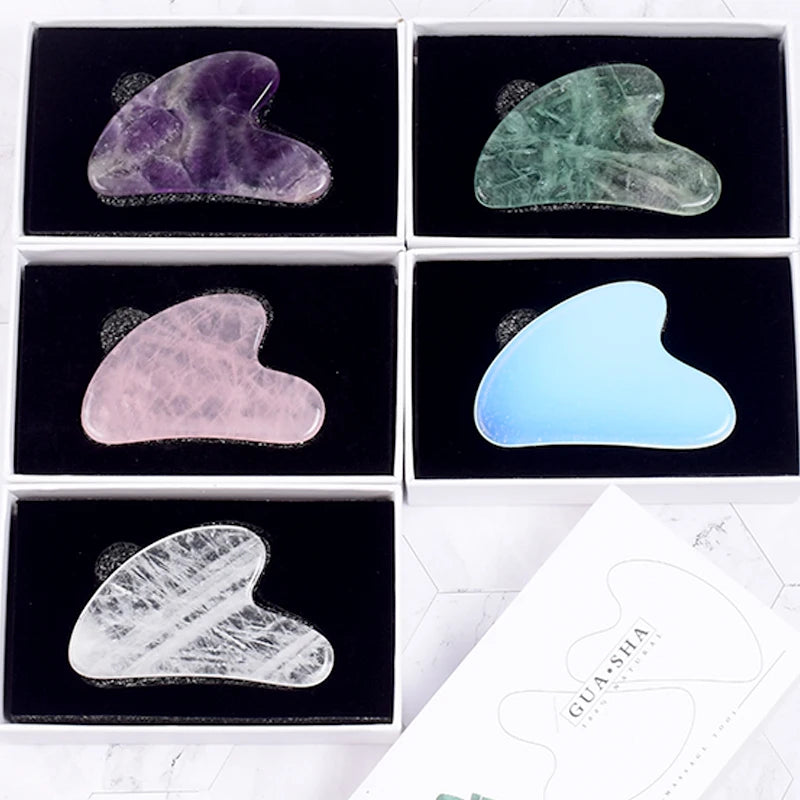 Wholesale Jade Guasha Tool Care Face Massager