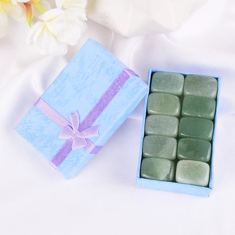 10 Pcs /Set Natural Tumbled Stone