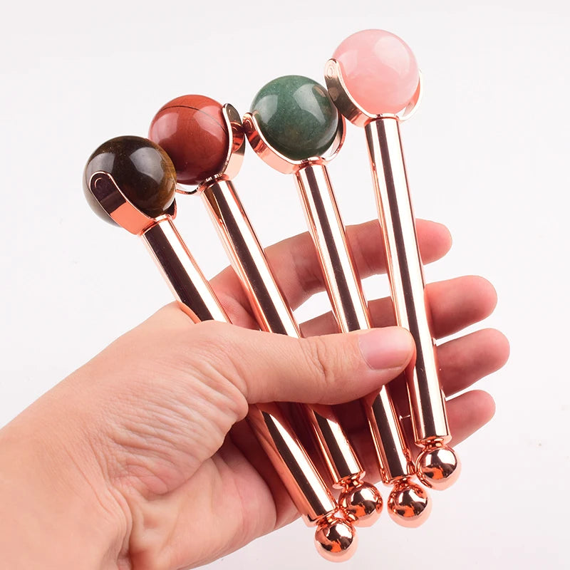 25 MM Natural Stone Ball Face Roller