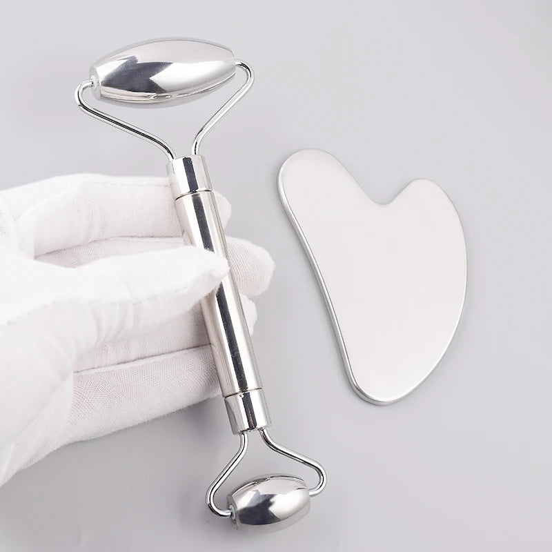 Stainless Steel Face Care Massager