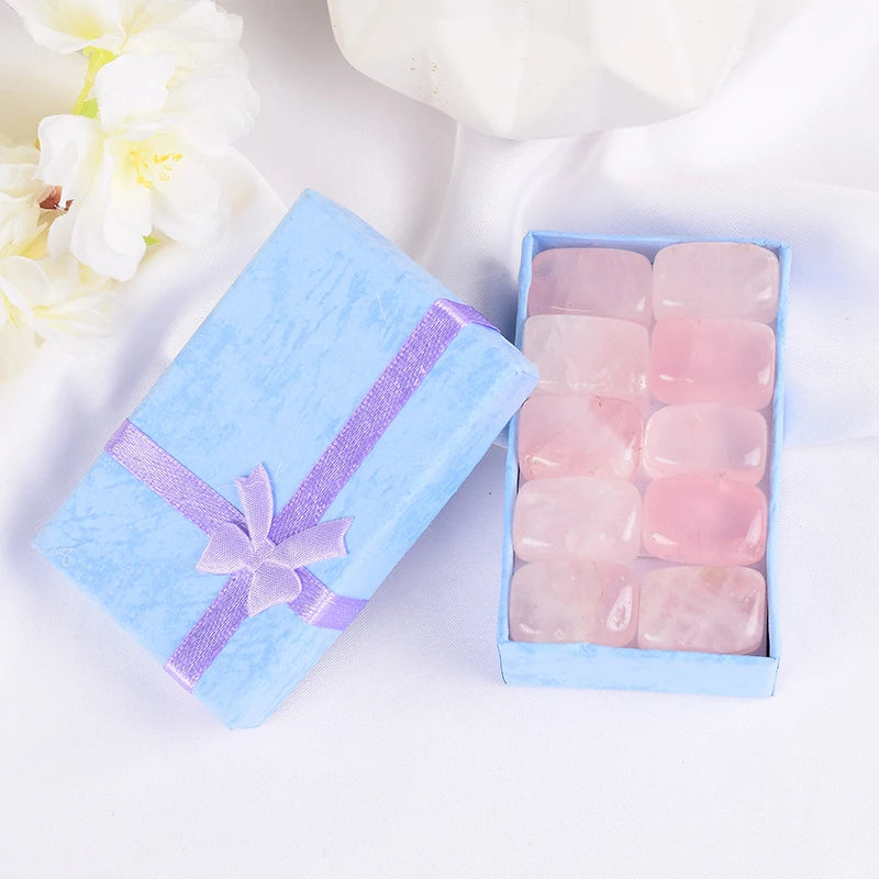 10 Pcs /Set Natural Tumbled Stone