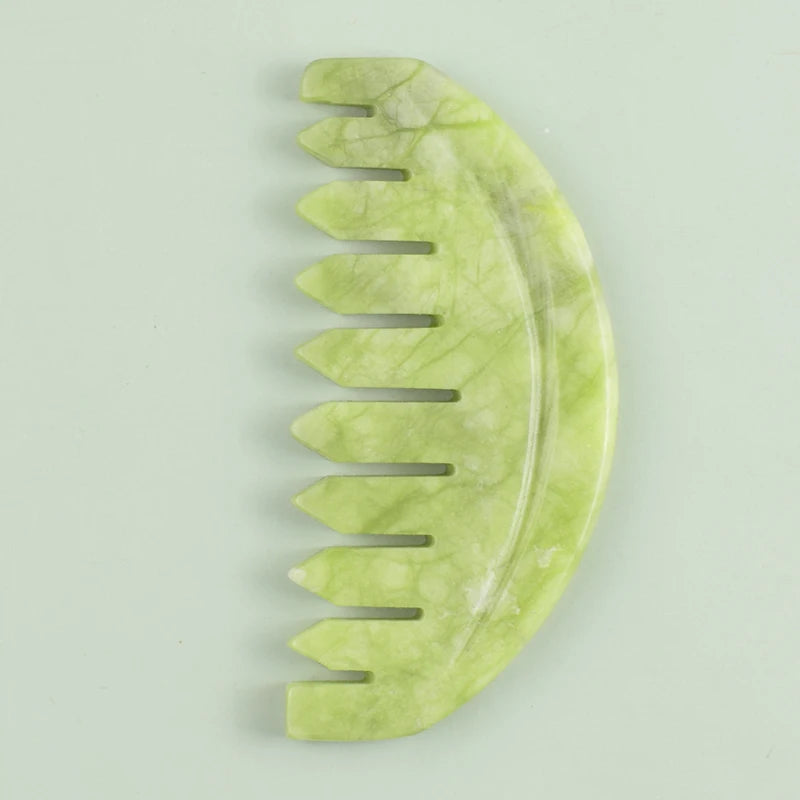 100% Natural Jade Stone Gua Sha Skin Massager