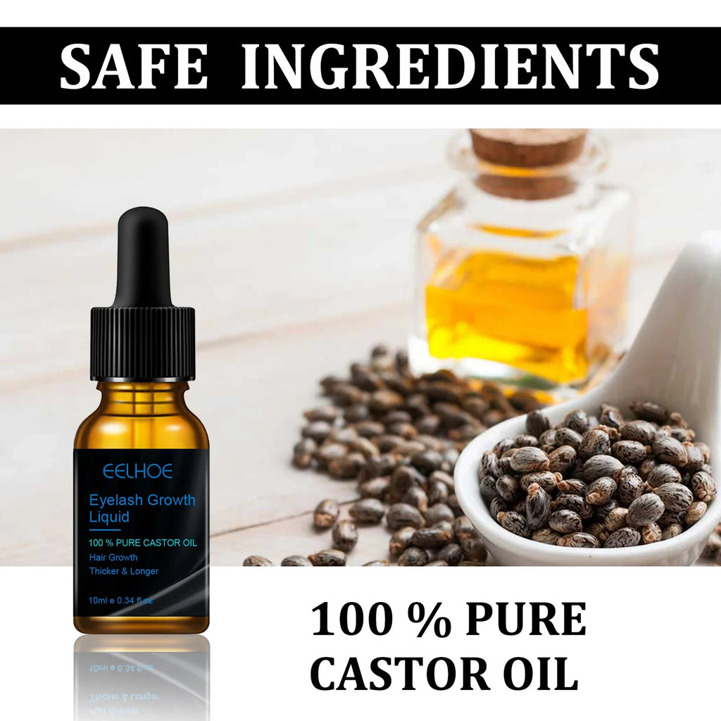 Eyebrows Natural Thick Slender Curl Curl Moist Natural Castor