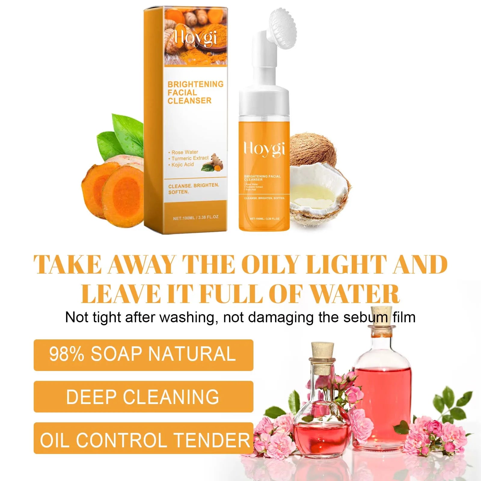 Turmeric Cleanser Deeply Cleansing Kojic Acid
