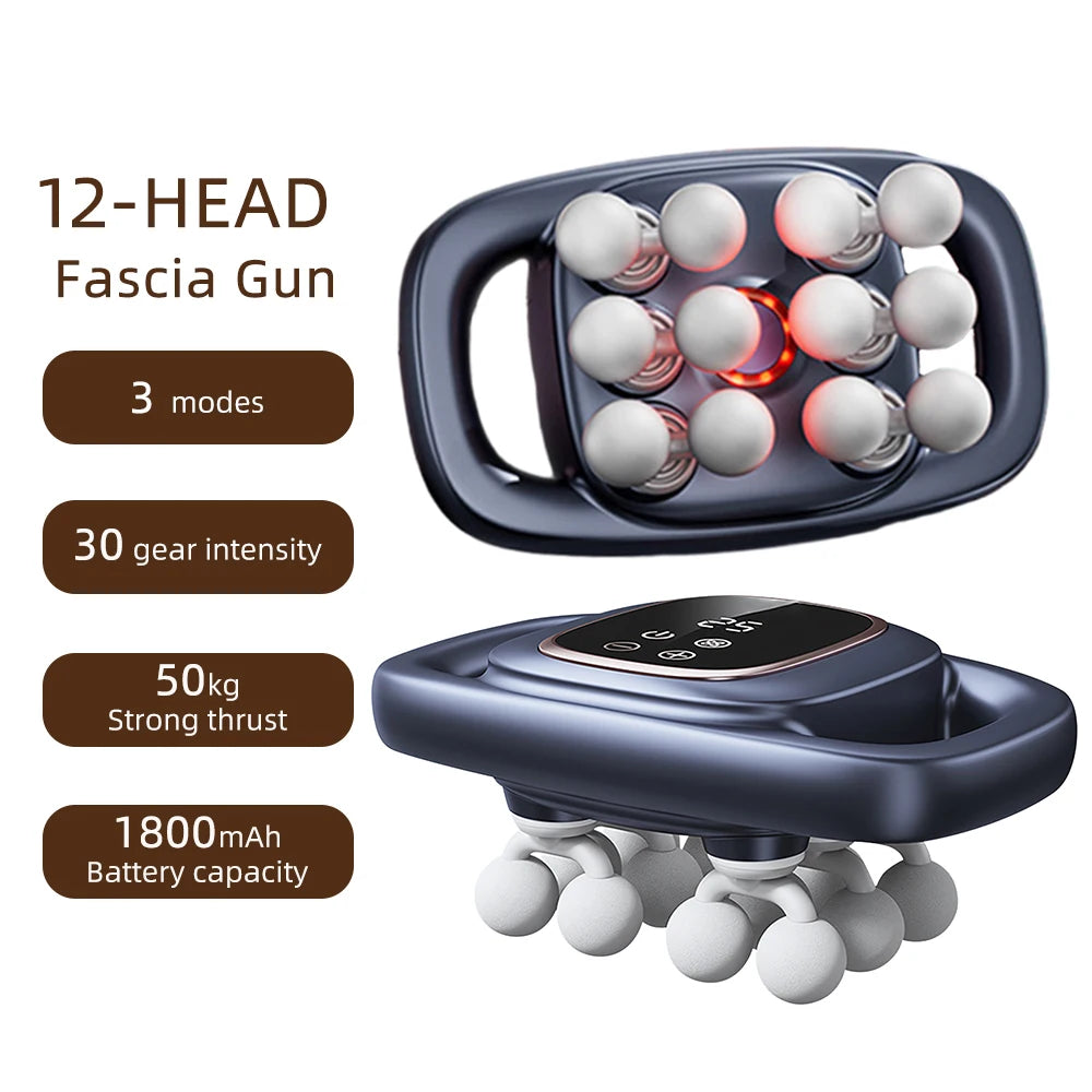 42-Heads Fascia Gun High-Frequency Vibration