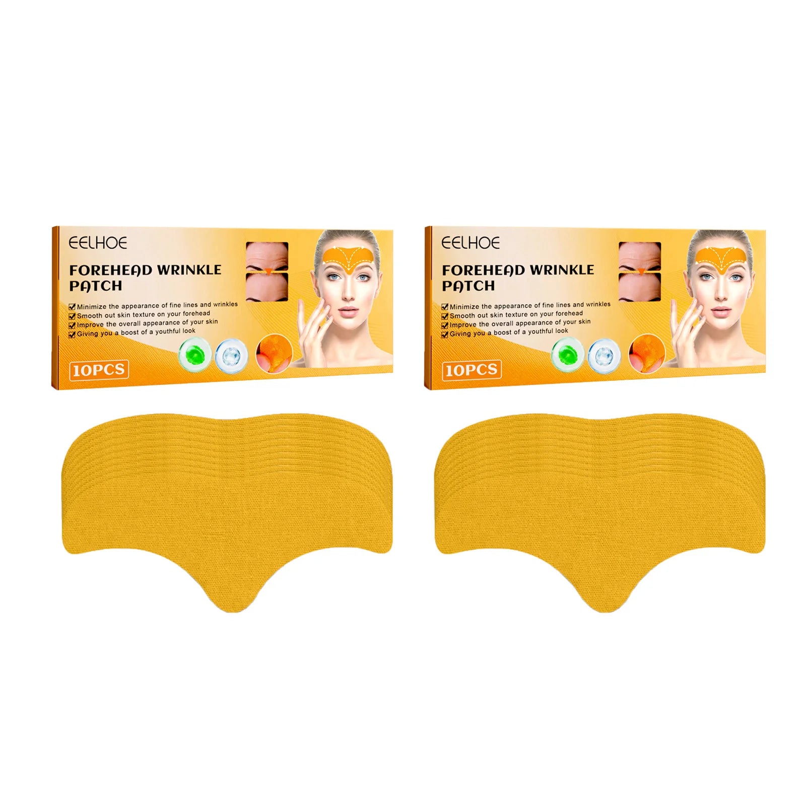10-50Pcs Forehead Wrinkle Patches Lifting
