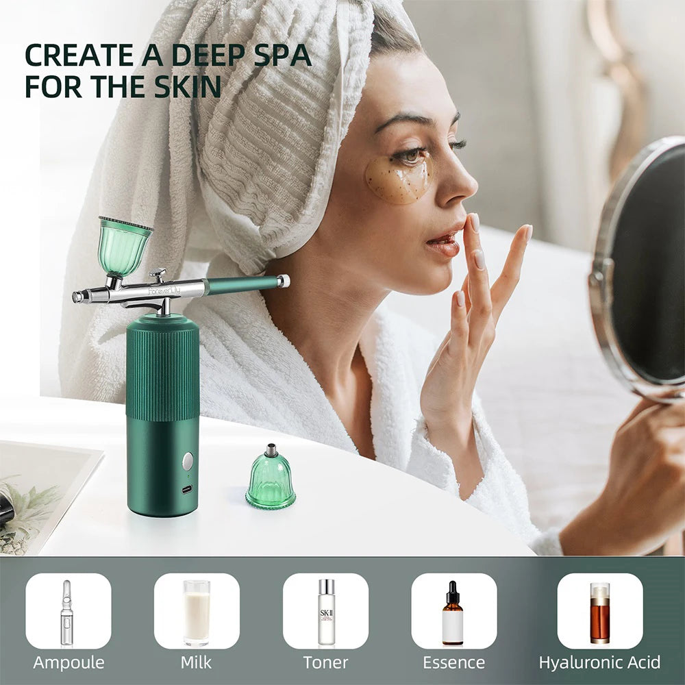 Mini Airbrush Kit For Facial Skin Care Nails