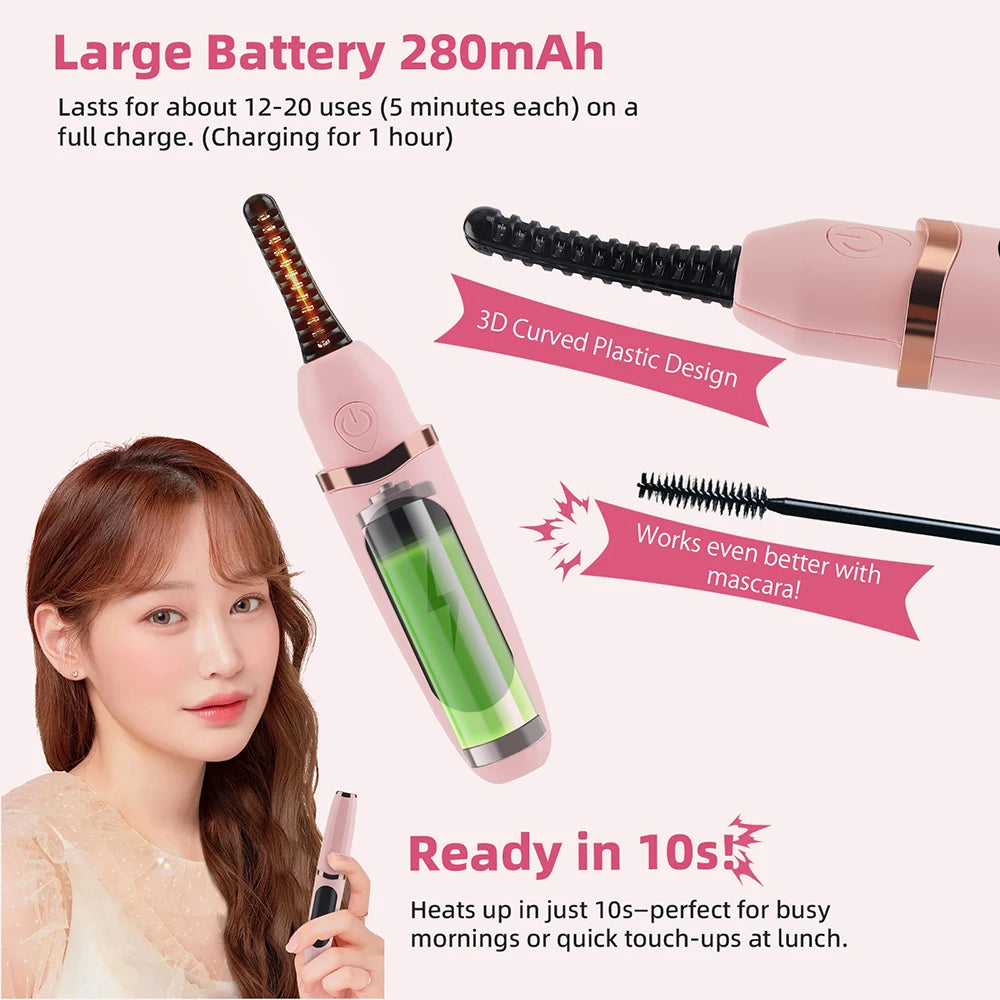 Electric Eyelash Curler Long-lasting