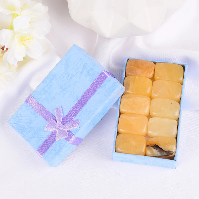10 Pcs /Set Natural Tumbled Stone