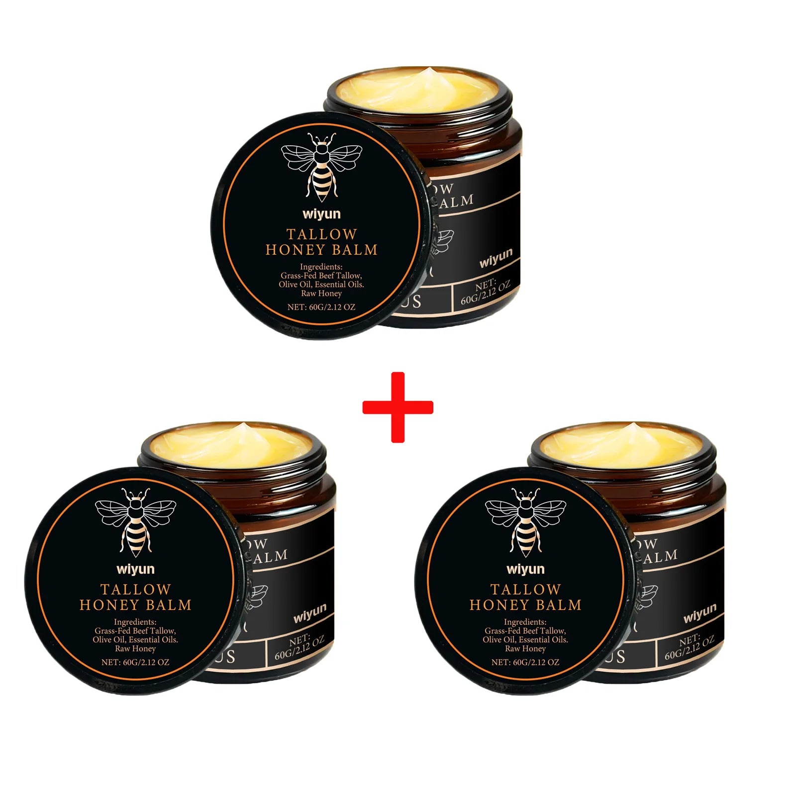 Beef Tallow Honey Cream