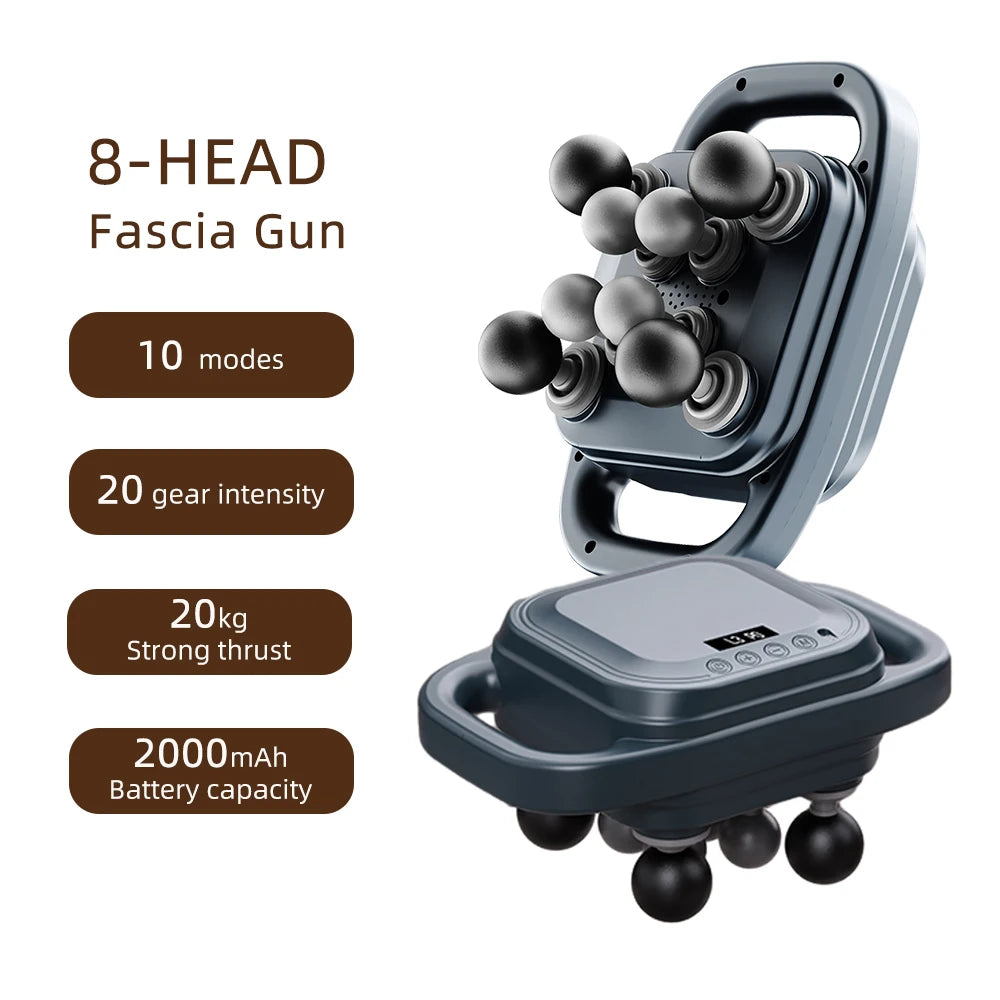 42-Heads Fascia Gun High-Frequency Vibration