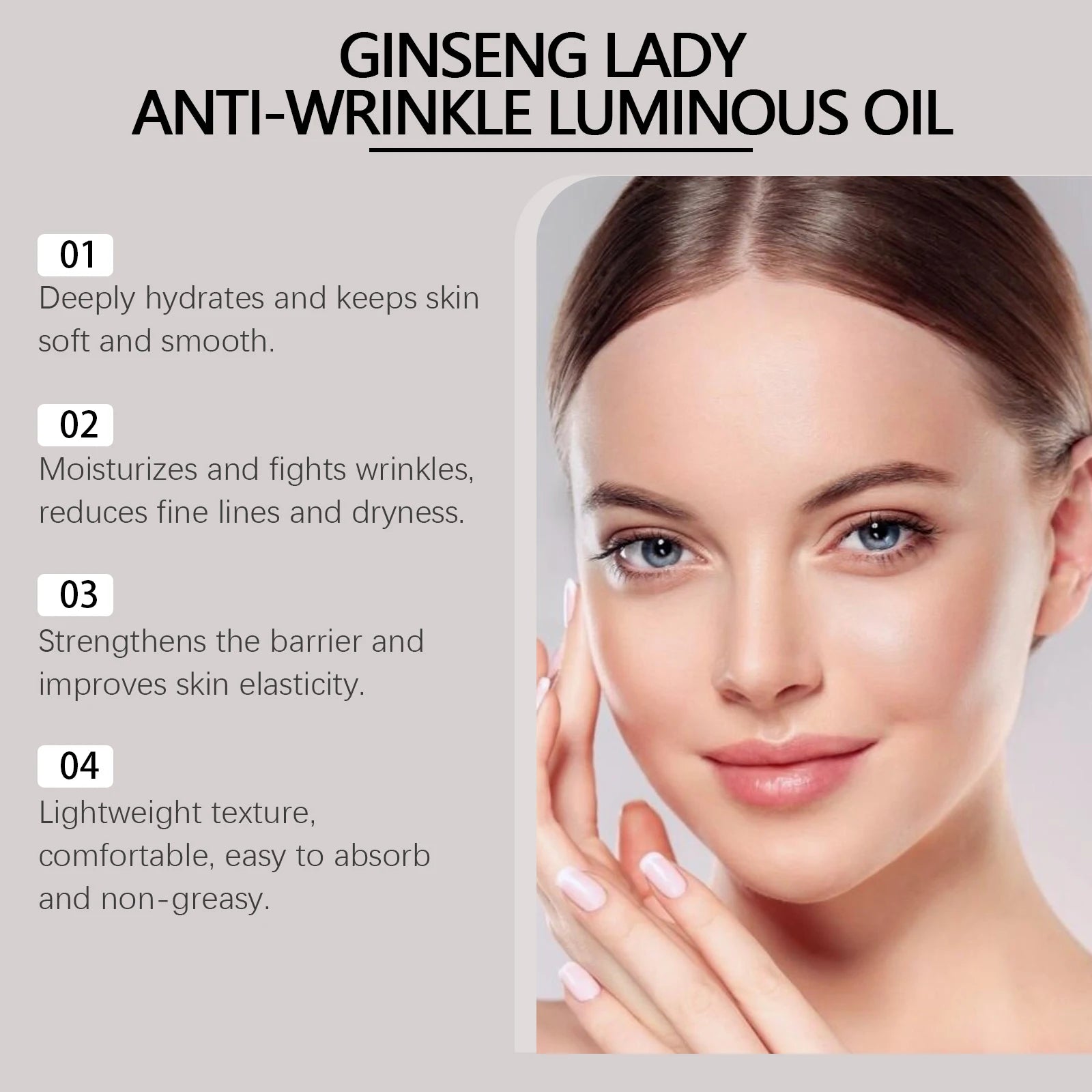 Ginseng Extract Facial Essential Oil