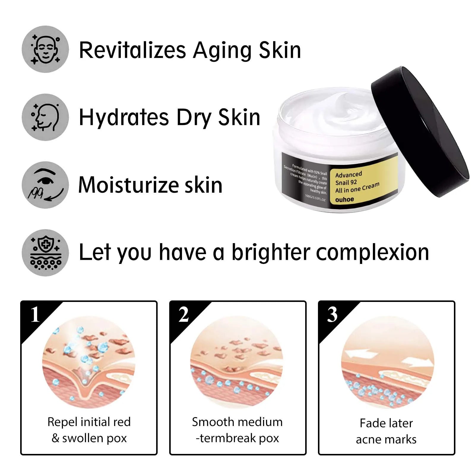 Advanced Snail Face Serum Cream