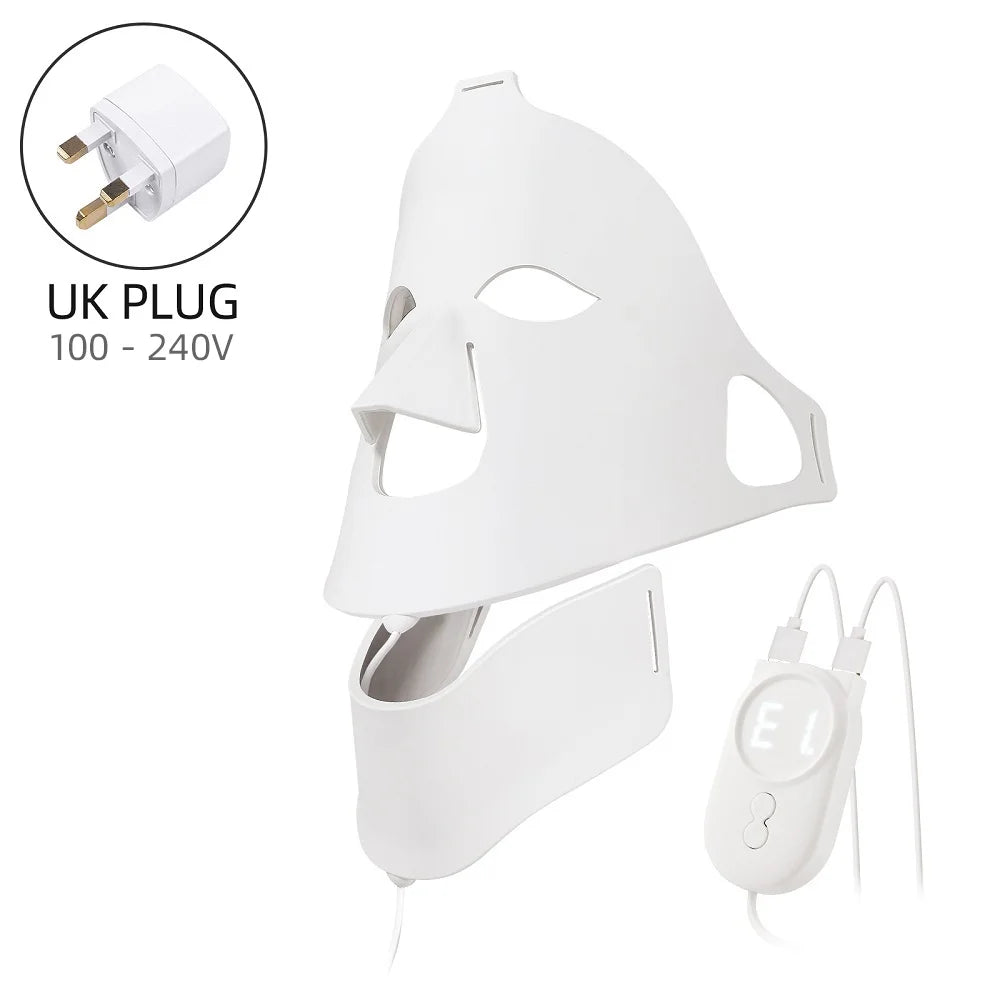 Foreverlily Face Neck Silicone LED Mask 7 Colors