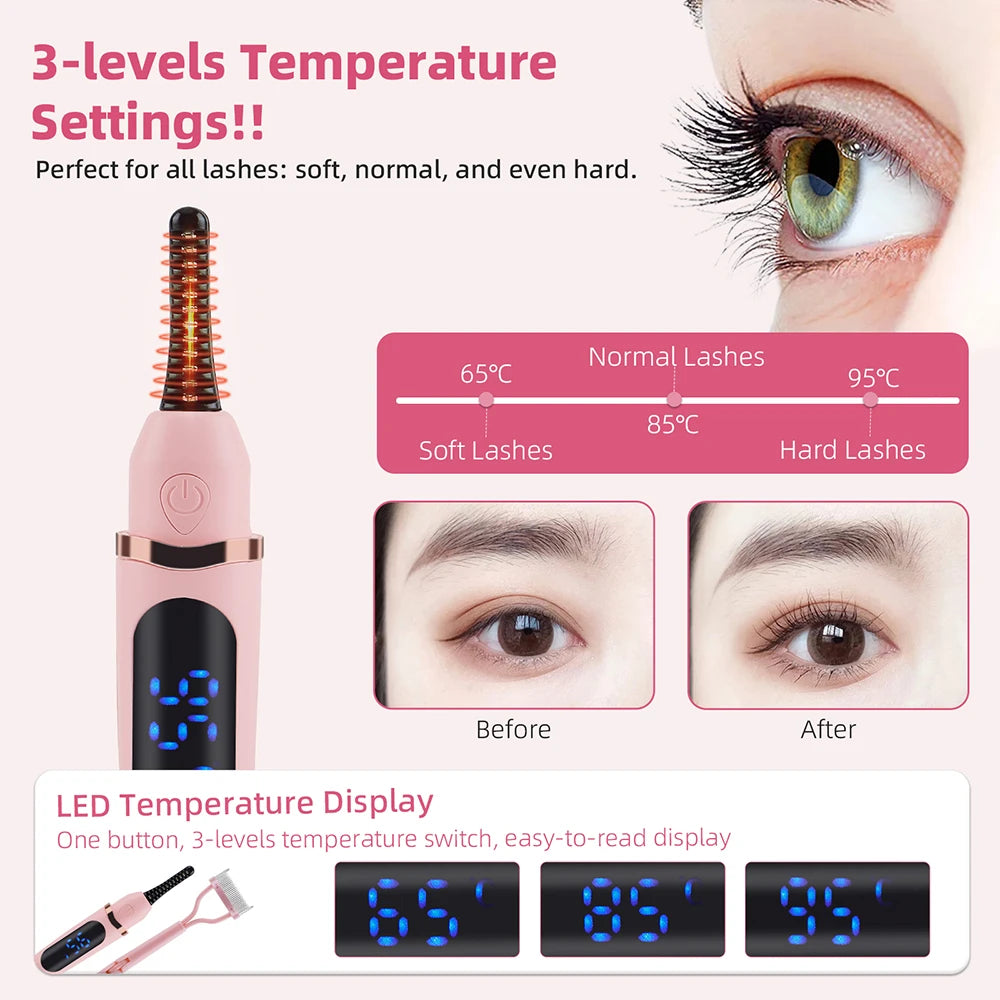 Electric Eyelash Curler Long-lasting