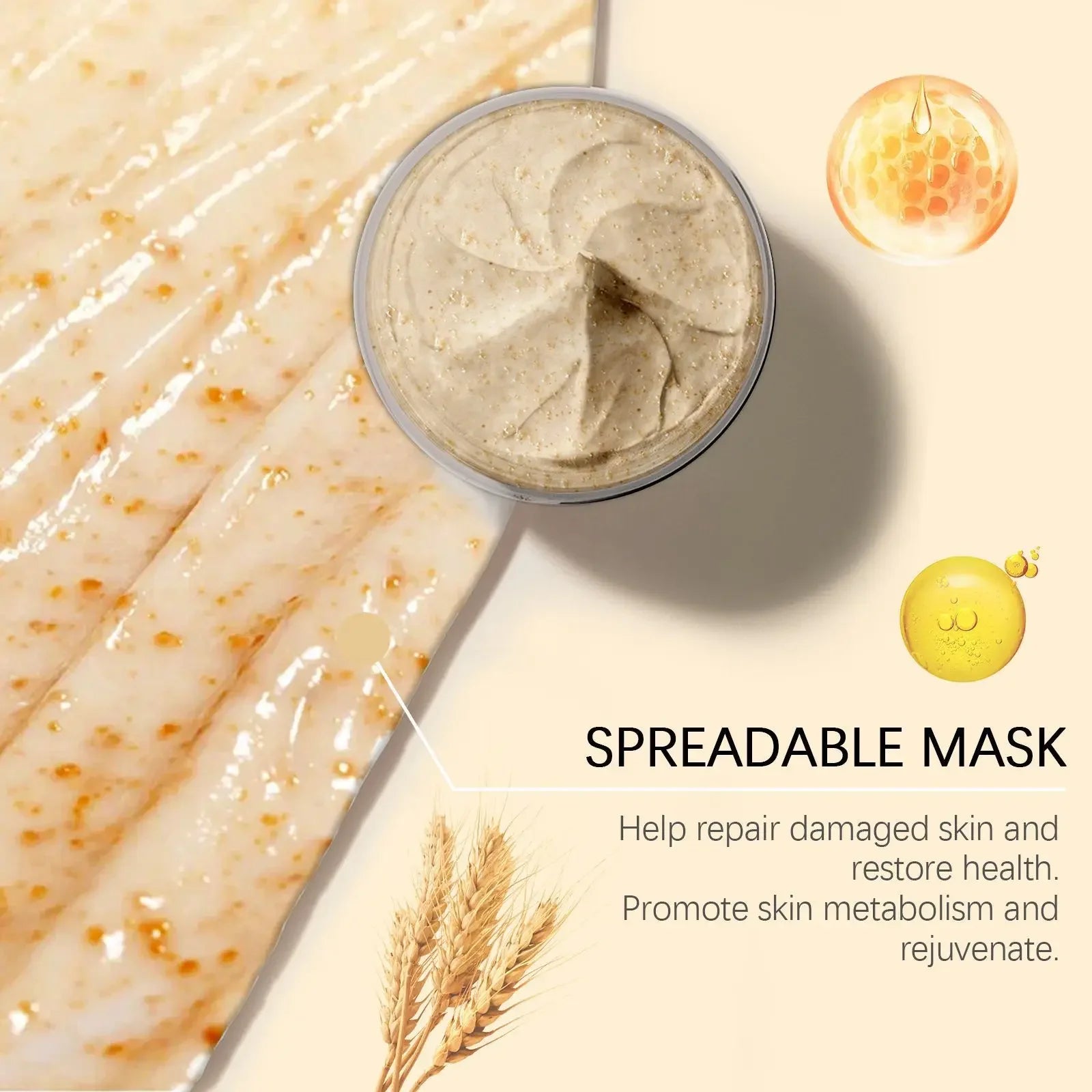 Rice Raw Pulp Mask