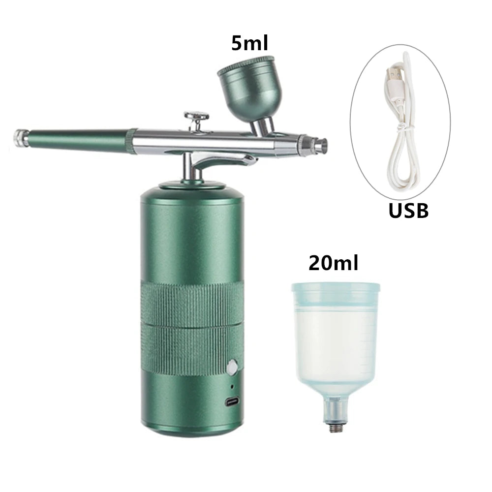 Mini Airbrush Kit For Facial Skin Care Nails