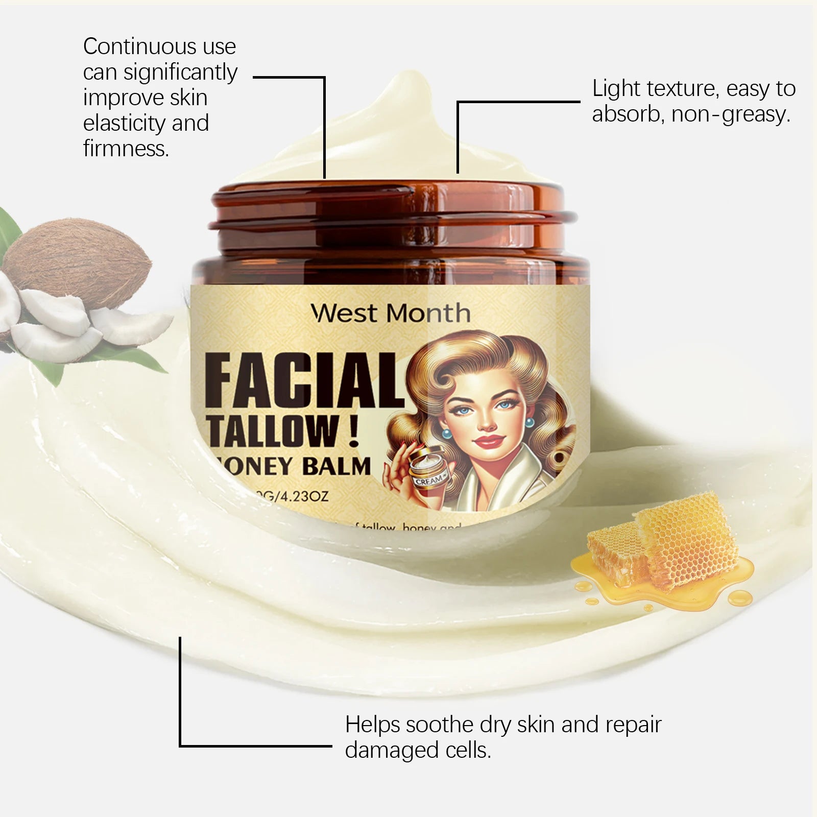 Beef Tallow Face Cream