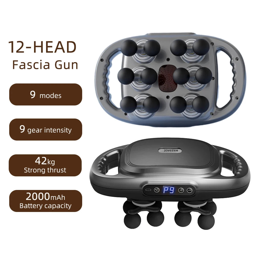42-Heads Fascia Gun High-Frequency Vibration