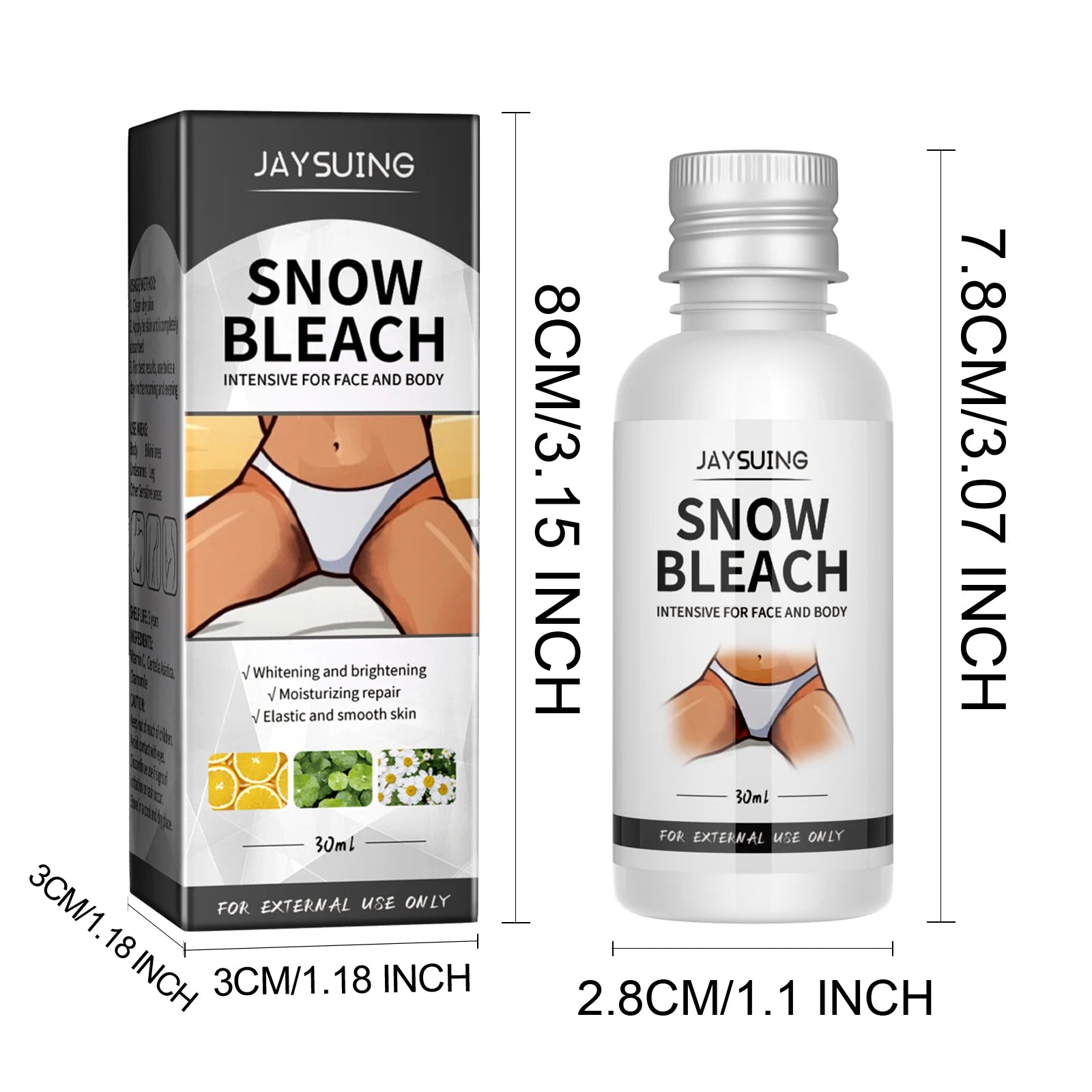 Body Snow Bleach Cream