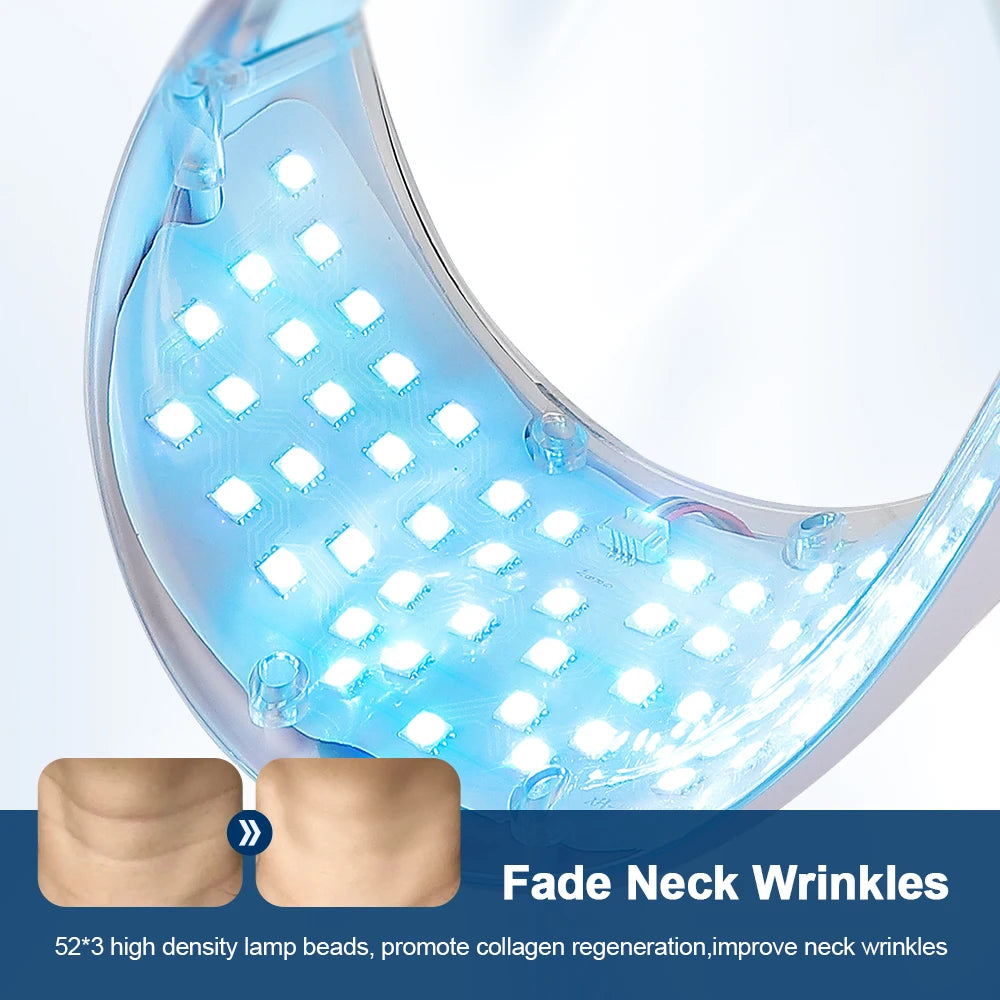 Neck LED Mask 7 Colors Photon Anti-Wrinkle