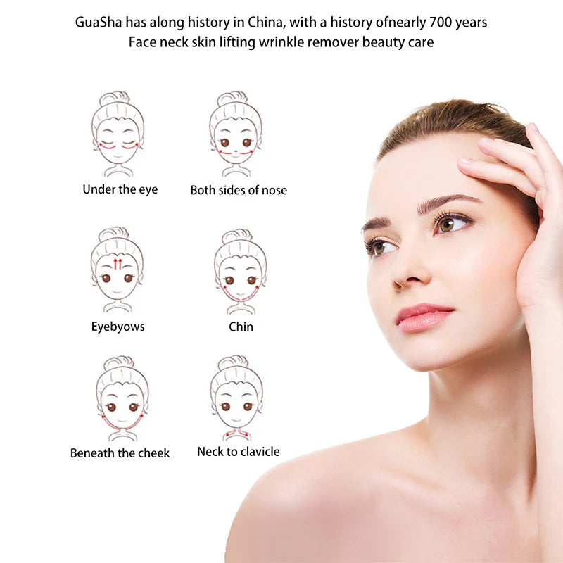 Stainless Steel Facial GuaSha