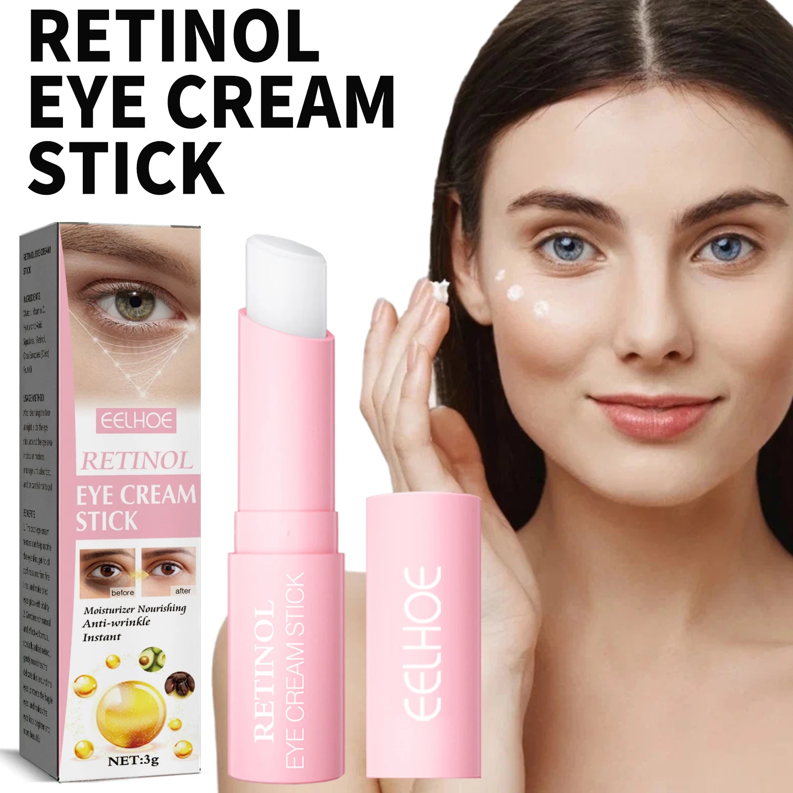 Retinol Eye Cream Stick Fade