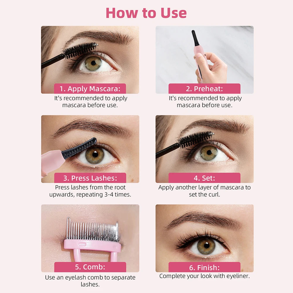 Electric Eyelash Curler Long-lasting