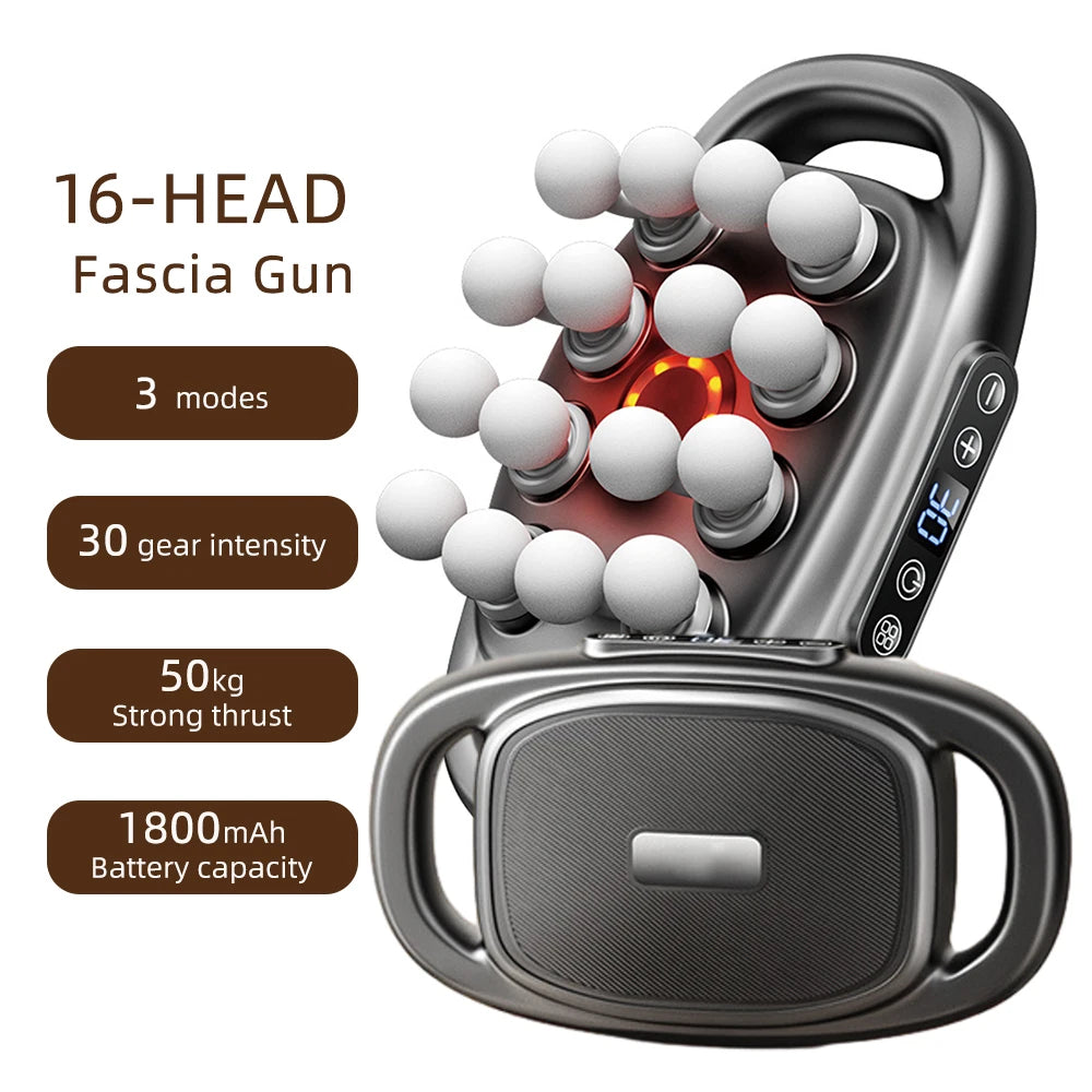 42-Heads Fascia Gun High-Frequency Vibration