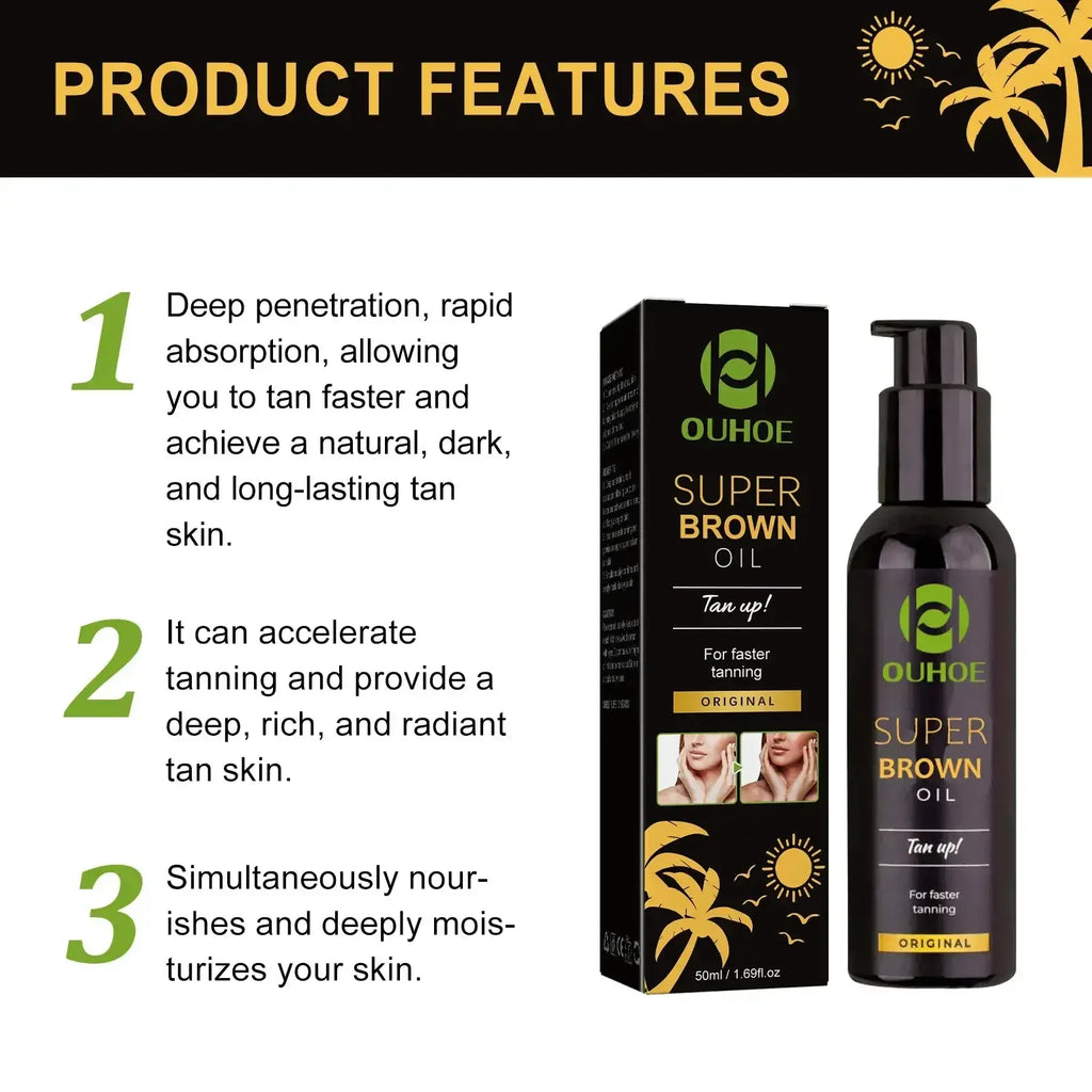 Brown Tanning Oil