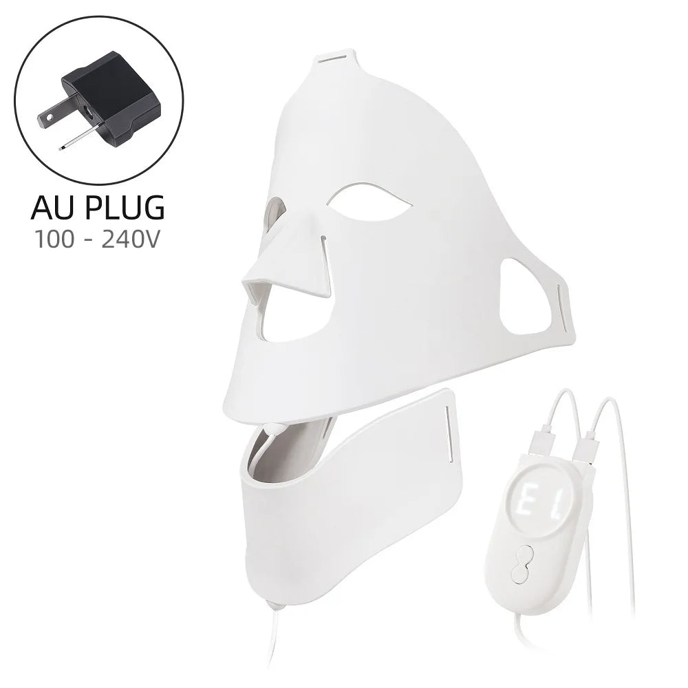 Foreverlily Face Neck Silicone LED Mask 7 Colors