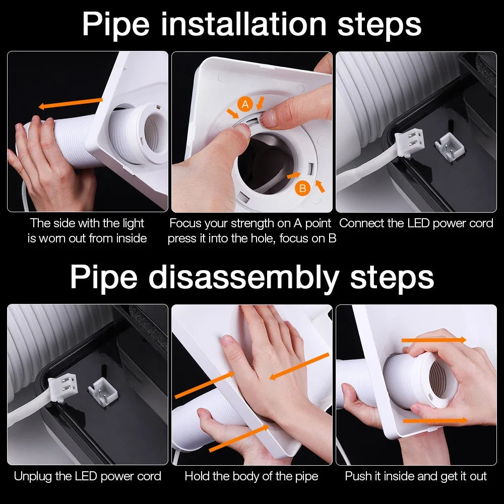 60W Double Use Nail Dust Collector