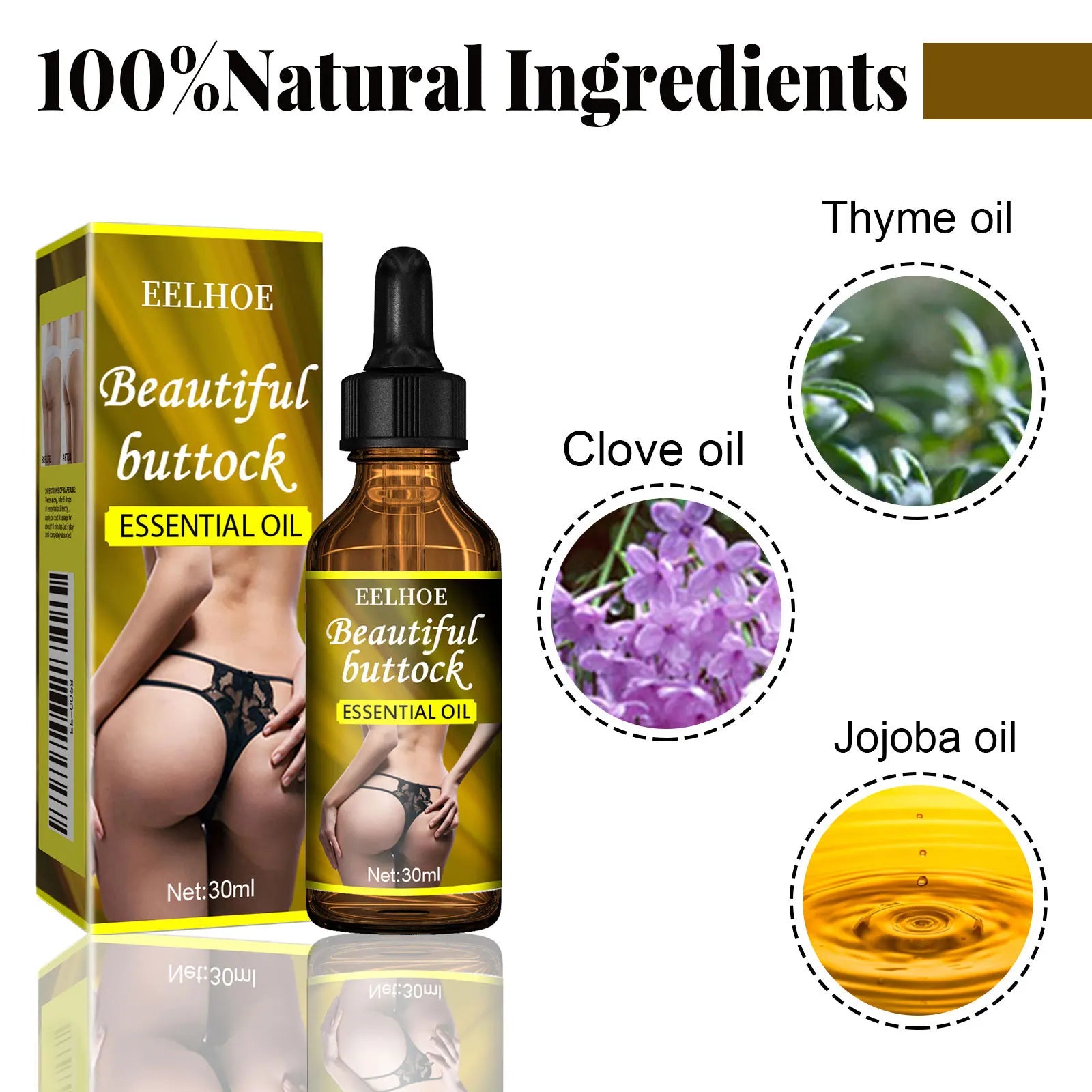 Buttock Essential Oil Butt