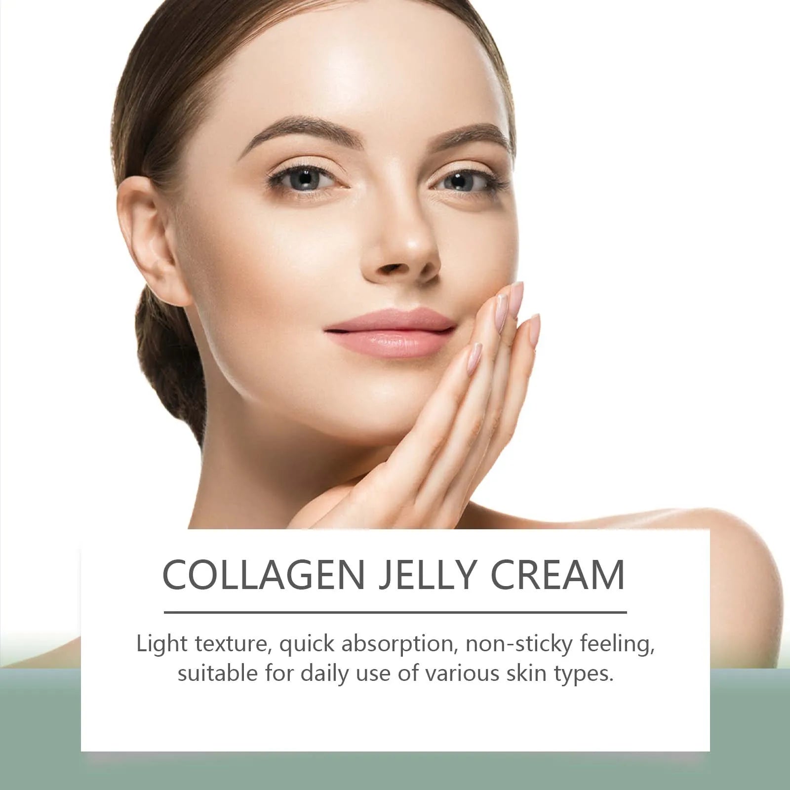 Green Tea Collagen Jelly Cream