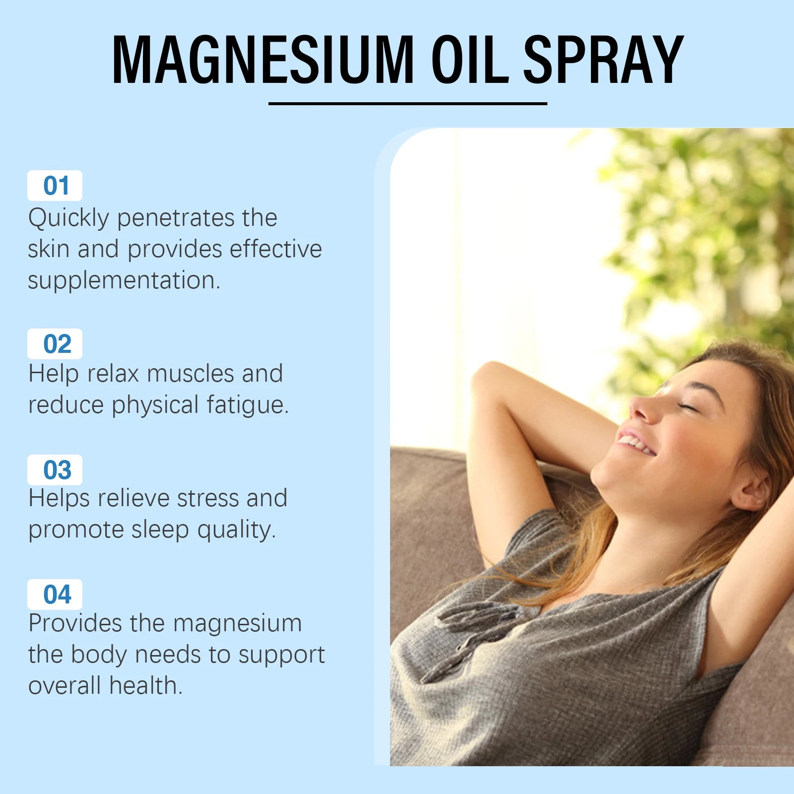 Essential Oil Magnesium Spray