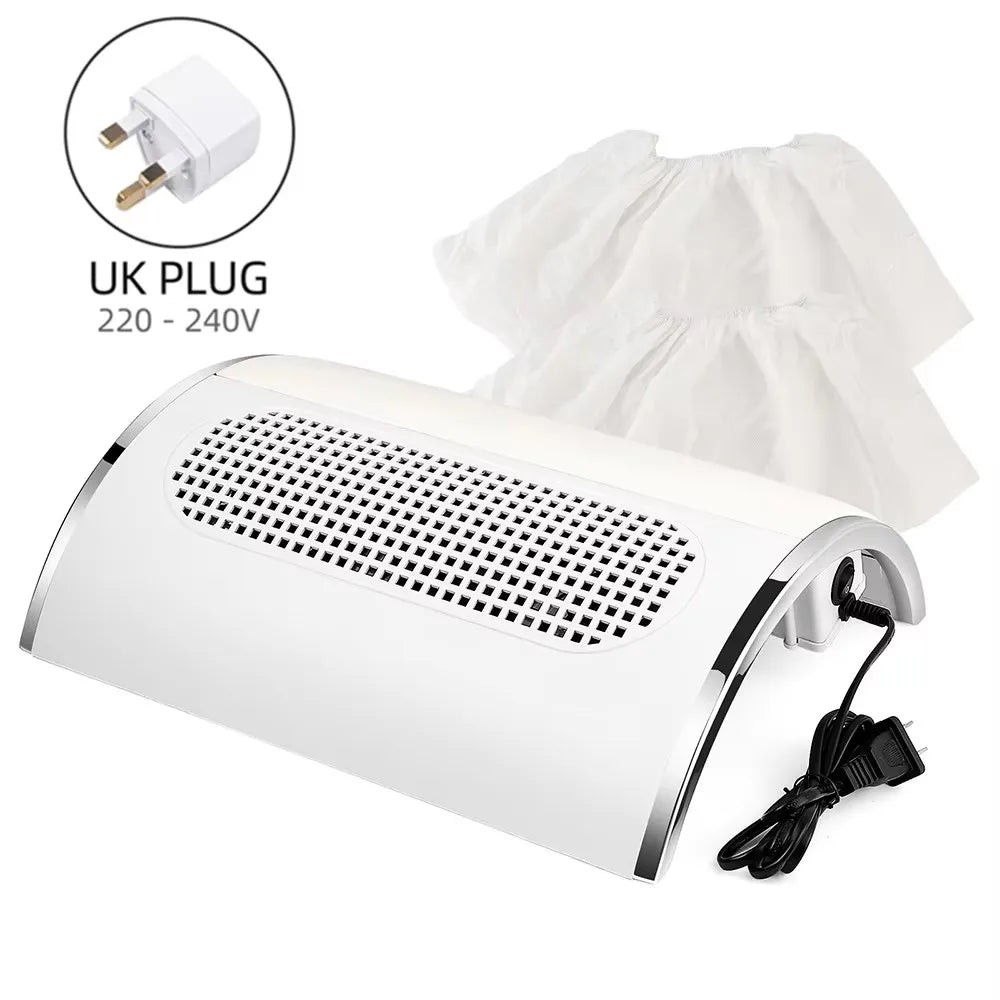 3 Fans Powerful Suction Professional Nail Dust Collector