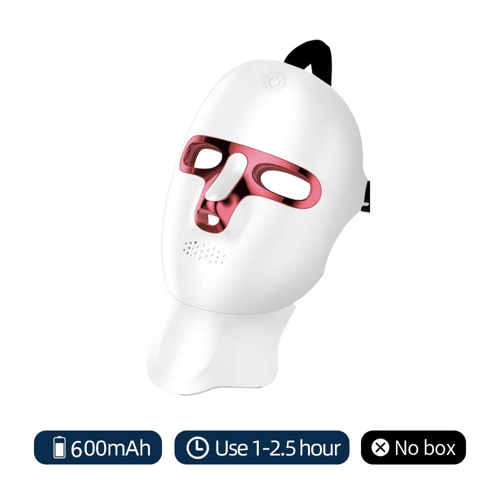 7 Colors Photon Facial LED Mask Red Light Therapy