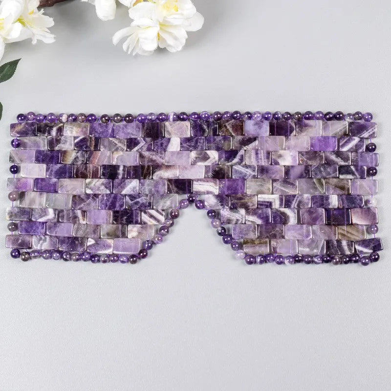 Rose Quartz Cooling Eye Mask Natural Jade