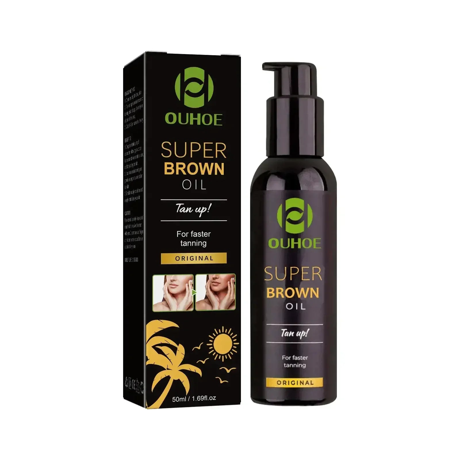 Brown Tanning Oil